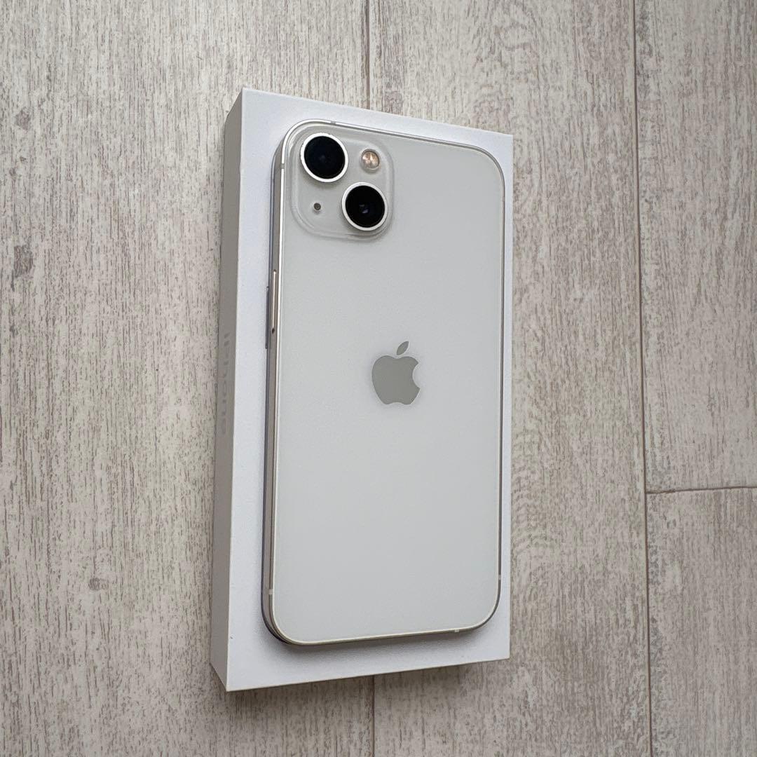 iPhone13本体 128G スターライト バッテリー残量81%