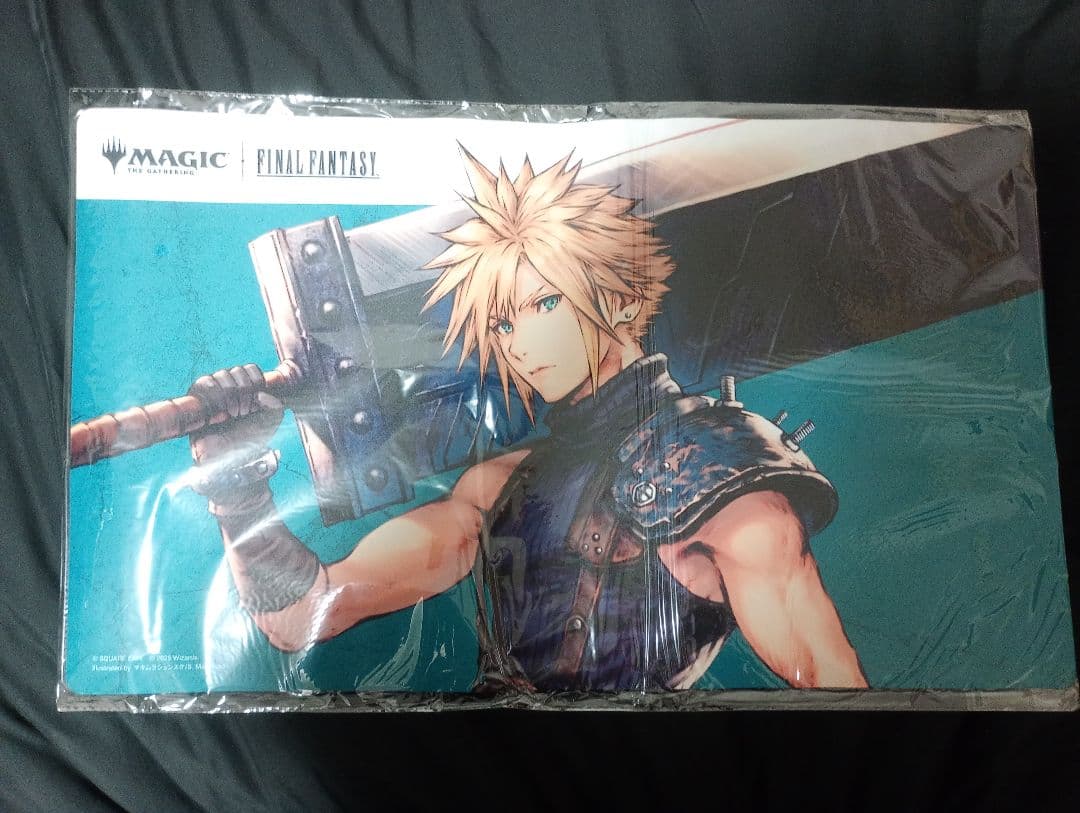 FF　MTG　クラウド　ユウナ　セフィロス　プレイマット　3枚セット