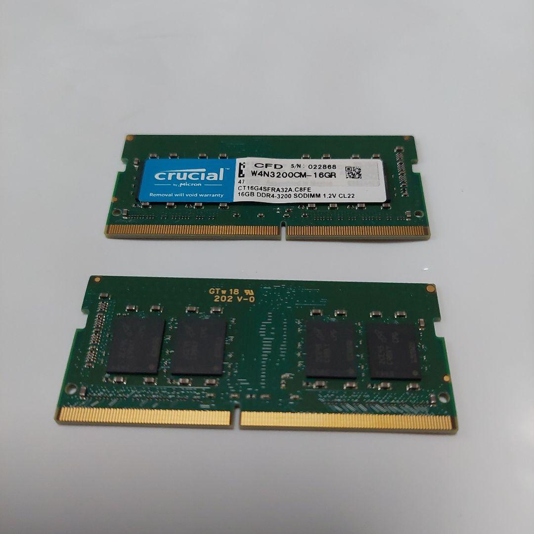 CFD DDR4-3200 SO-DIMM 16GB×2(32GB)