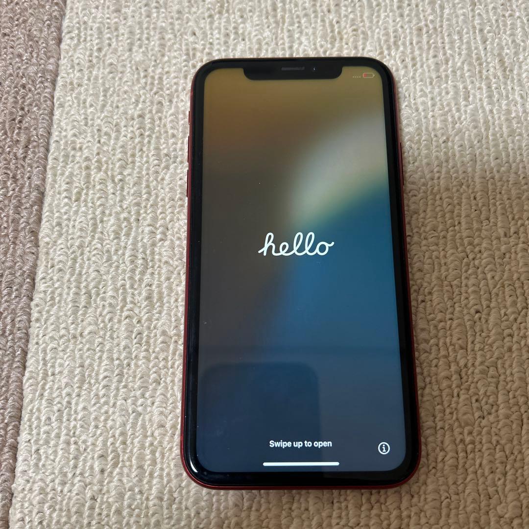 Apple iPhone XR (赤) 128GB