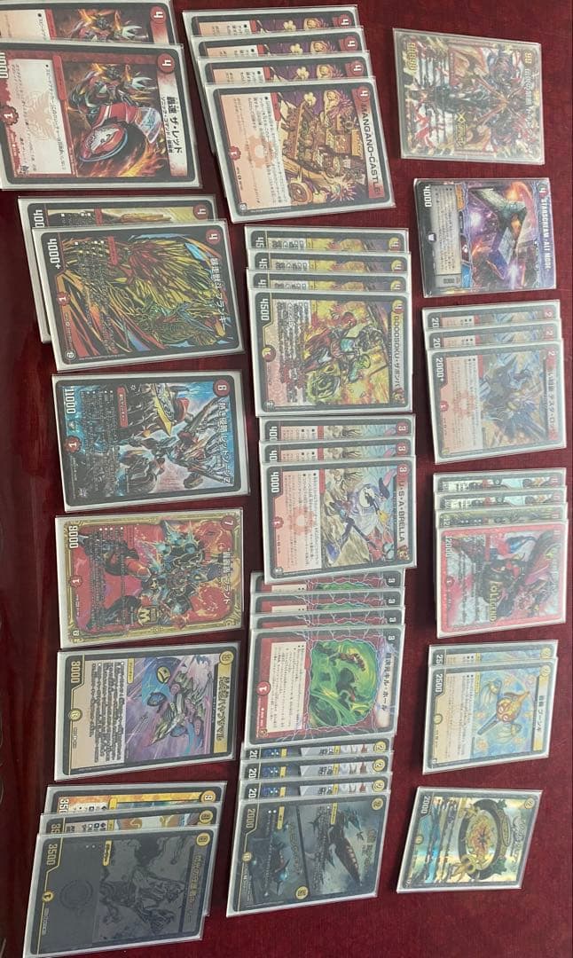 デュエルマスターズカード 約40枚 ショボーンスリーブ付き
