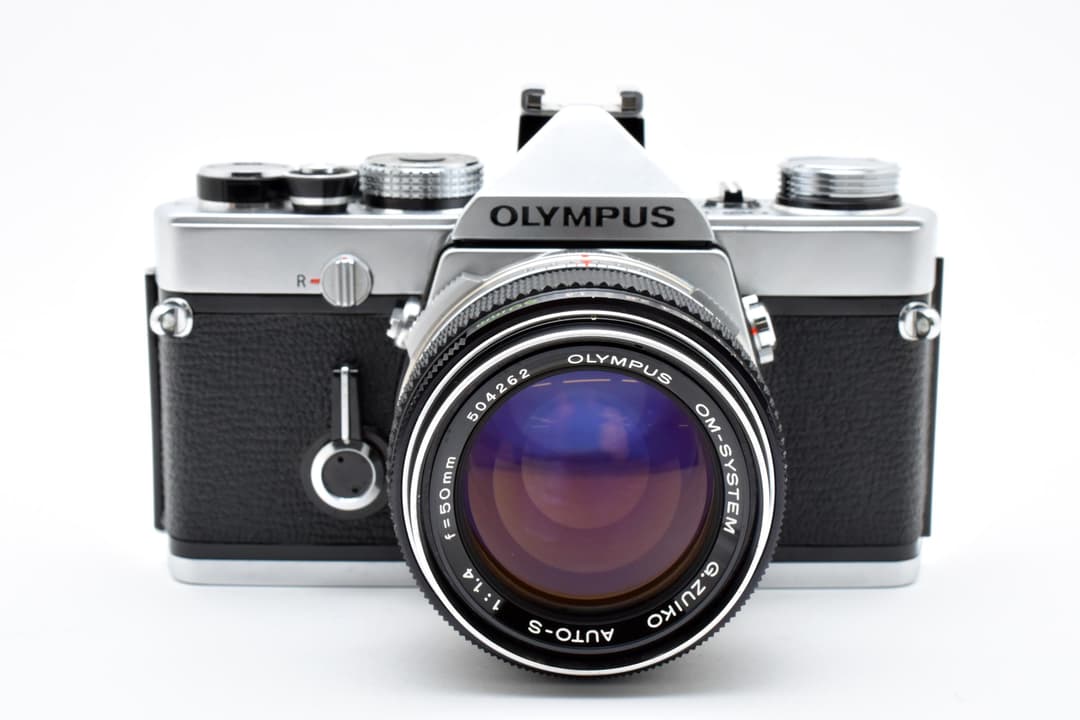 Olympus OM-1 50mm F1.4 露出計はスマホアプリ #8971