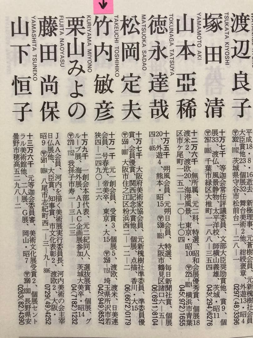 油彩　油絵　寺院の見える街　[竹内敏彦] サイン有　美術年鑑掲載作家　SM号