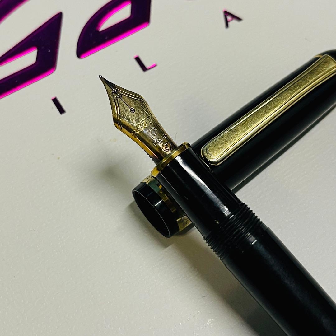 プラチナ万年筆　#3776センチュリー　ブラック