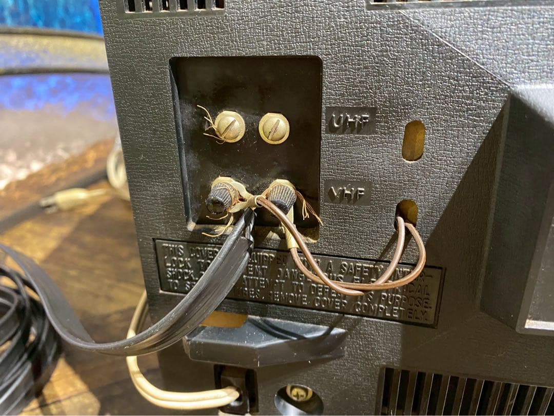 三菱 テレビ 12P3100U 当時物 インテリア昭和レトロ アンティーク