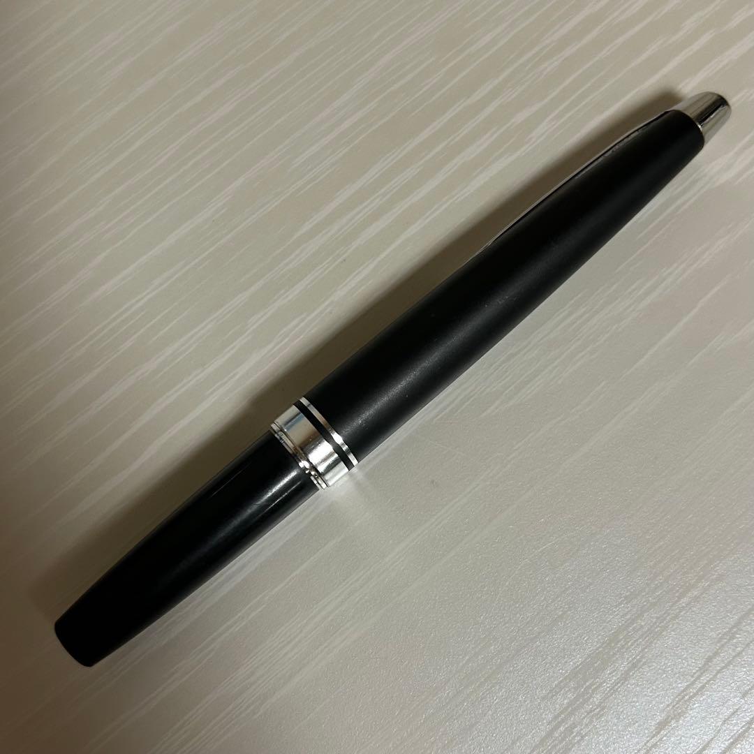 パイロット ミュー 万年筆 ブラック 黒 廃盤 廃番