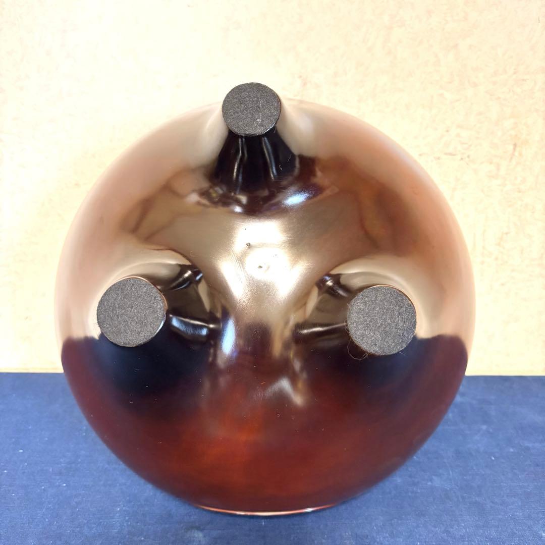 松竹梅地紋釜 風炉 茶釜 電熱器 唐銅朝鮮風炉釜 野々田製電熱器 敷板 茶道具