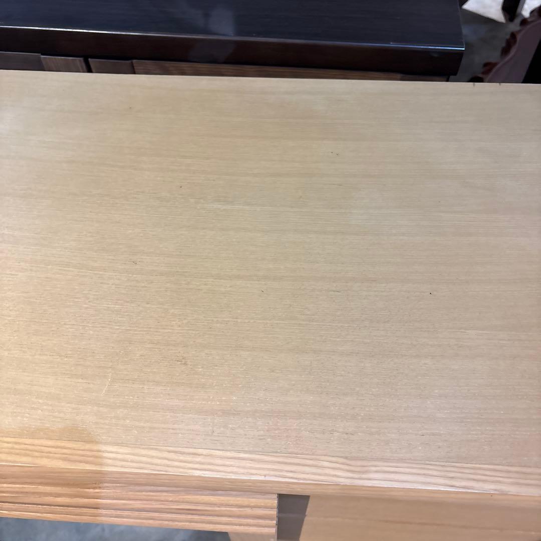 木製スリットデザインキャビネット