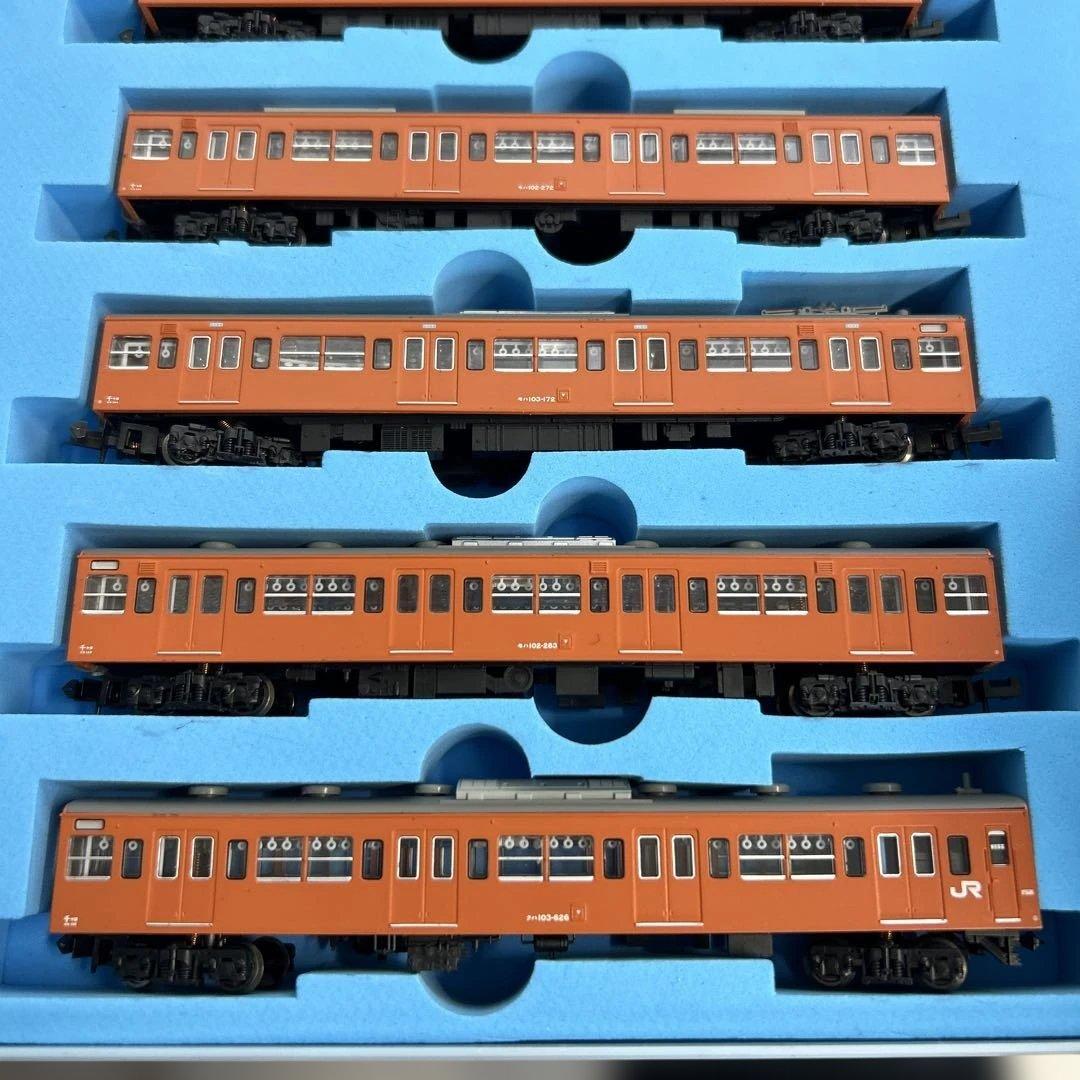 マイクロエース　A-0554 103系 武蔵野線、オレンジ改良品　8両+1 両