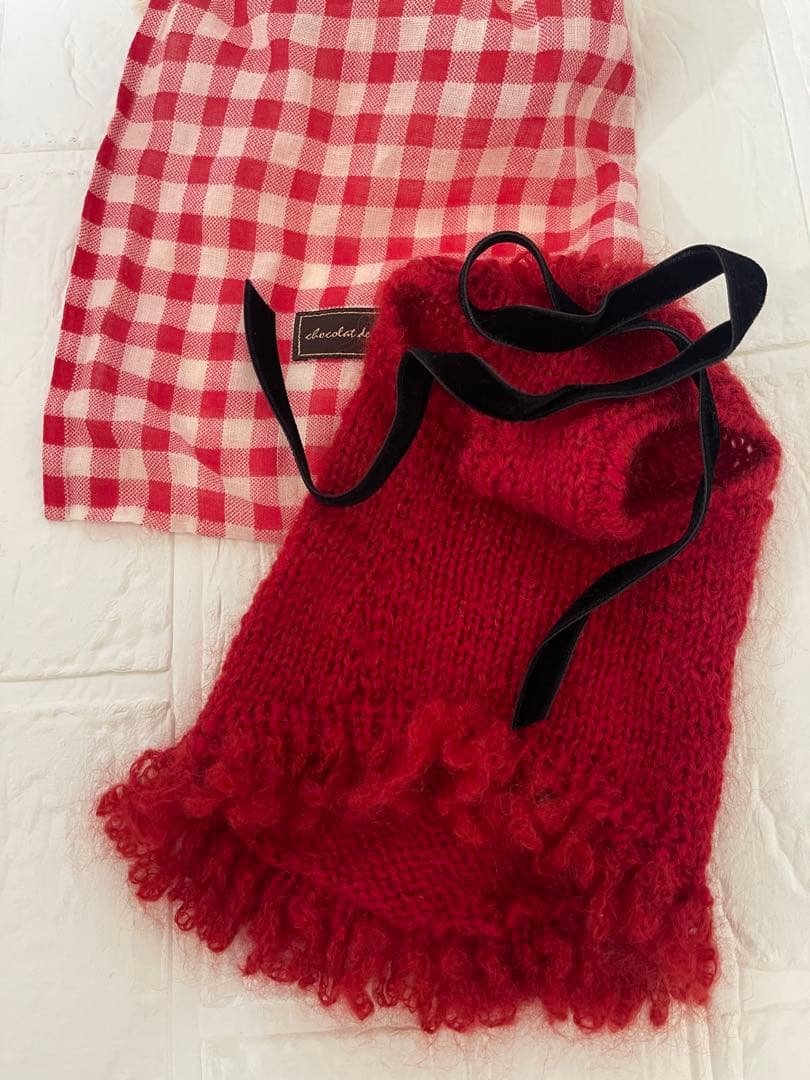 アトリエgg グランマ手編みニットワンピース サイズ18