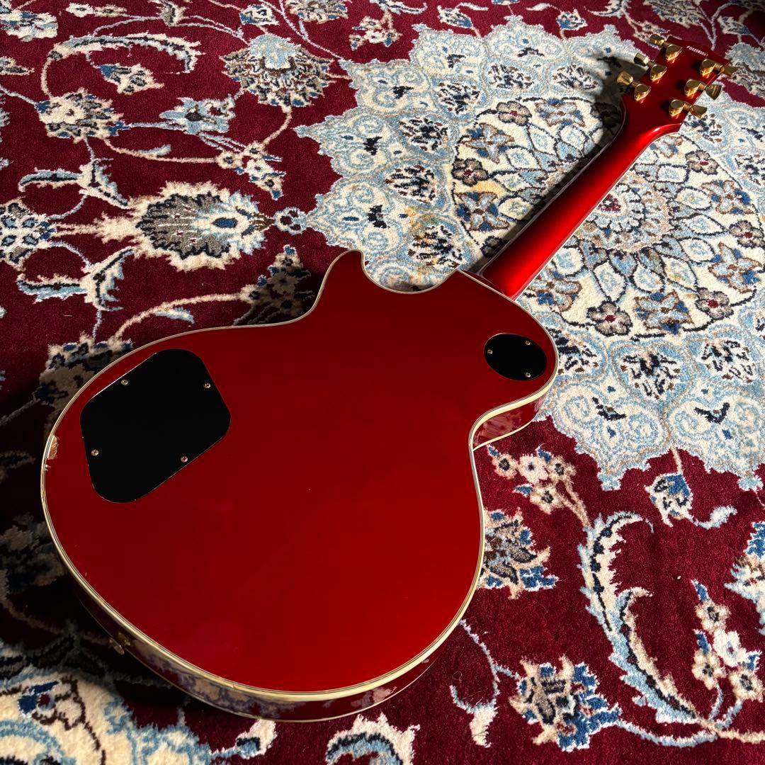 レアカラー　BURNY バーニー　レスポールカスタム　ヴィンテージ　真紅