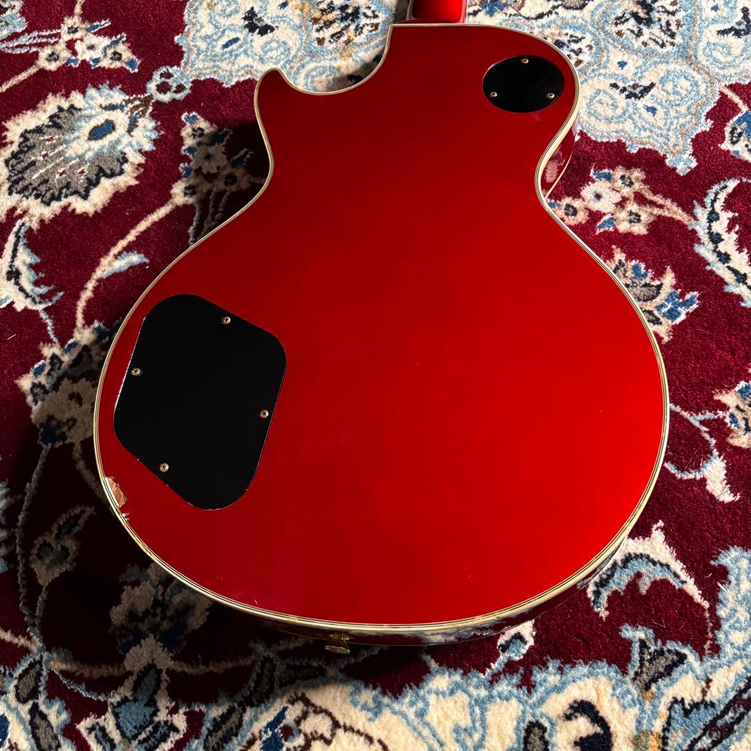 レアカラー　BURNY バーニー　レスポールカスタム　ヴィンテージ　真紅