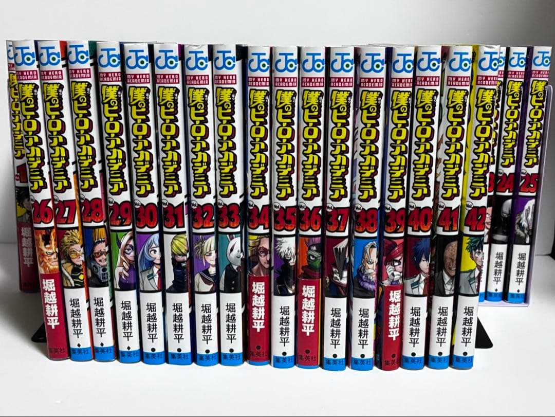 僕のヒーローアカデミア　全巻　1巻から42巻 全巻セット