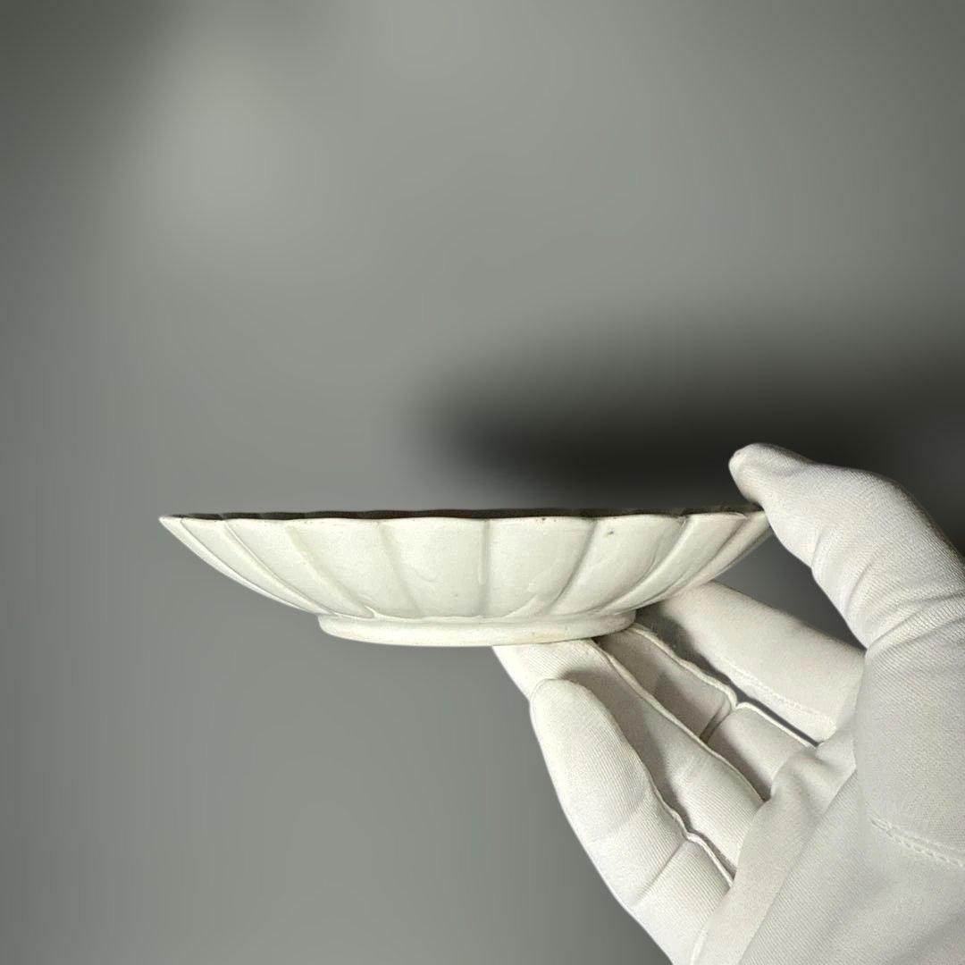 大正時代　十二代　酒井田柿右衛門　錦　鳳凰文菊花形皿　十客　銘　渦福　料理屋