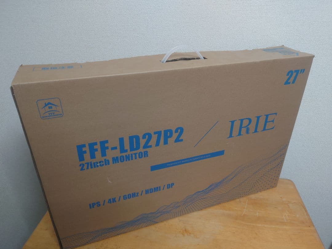 状態良 IRIE FFF 4Kモニター 27インチ IPS 60Hz