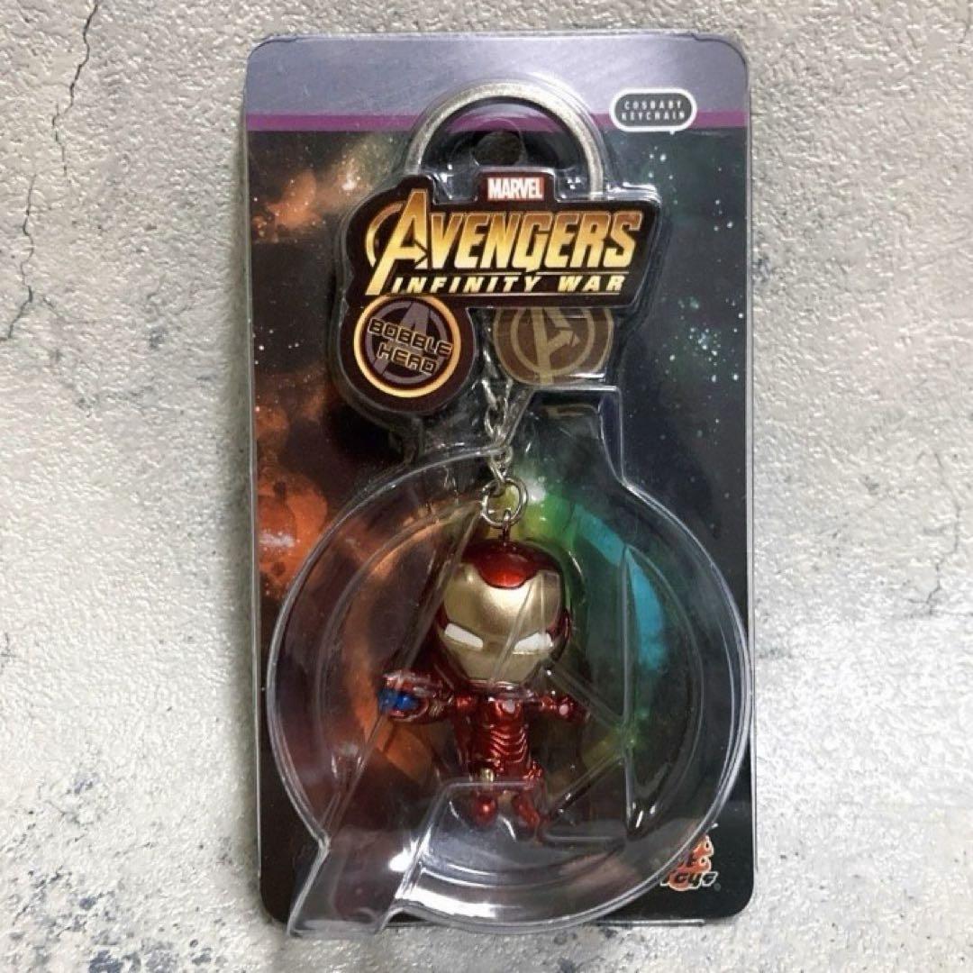 未開封 ホットトイズ コスベイビー アイアンマン 3点 マーベル キーチェーン
