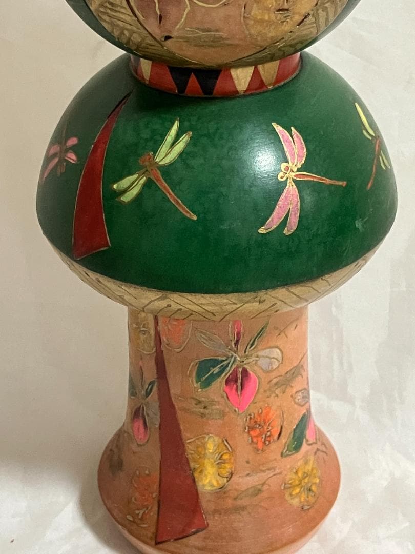 高橋はしめ　阿国歌舞伎　こけし　こけし人形　37センチ