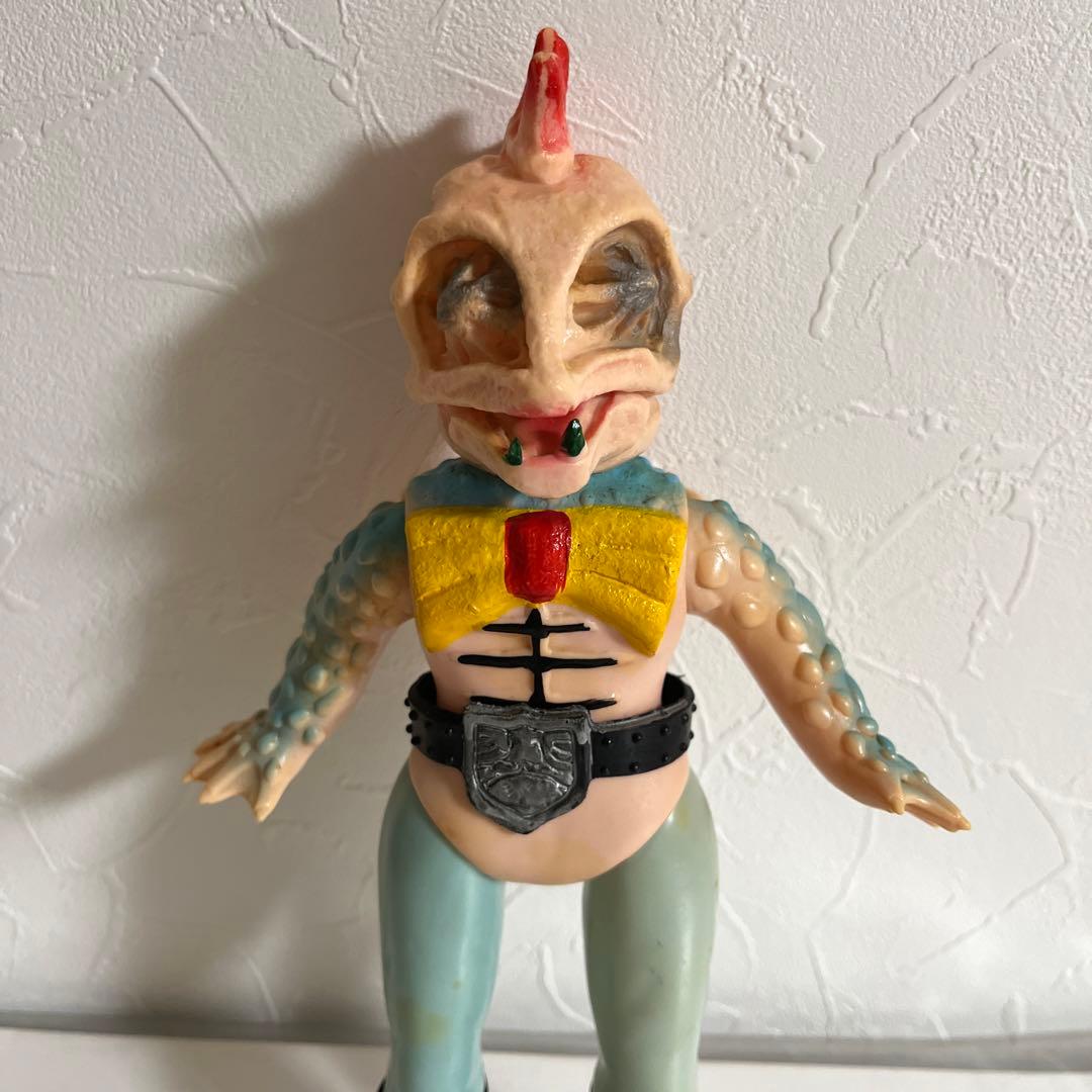 ⚠️1970年代　仮面ライダー　ピラザウルス　スタンダードサイズ　旧バンダイ