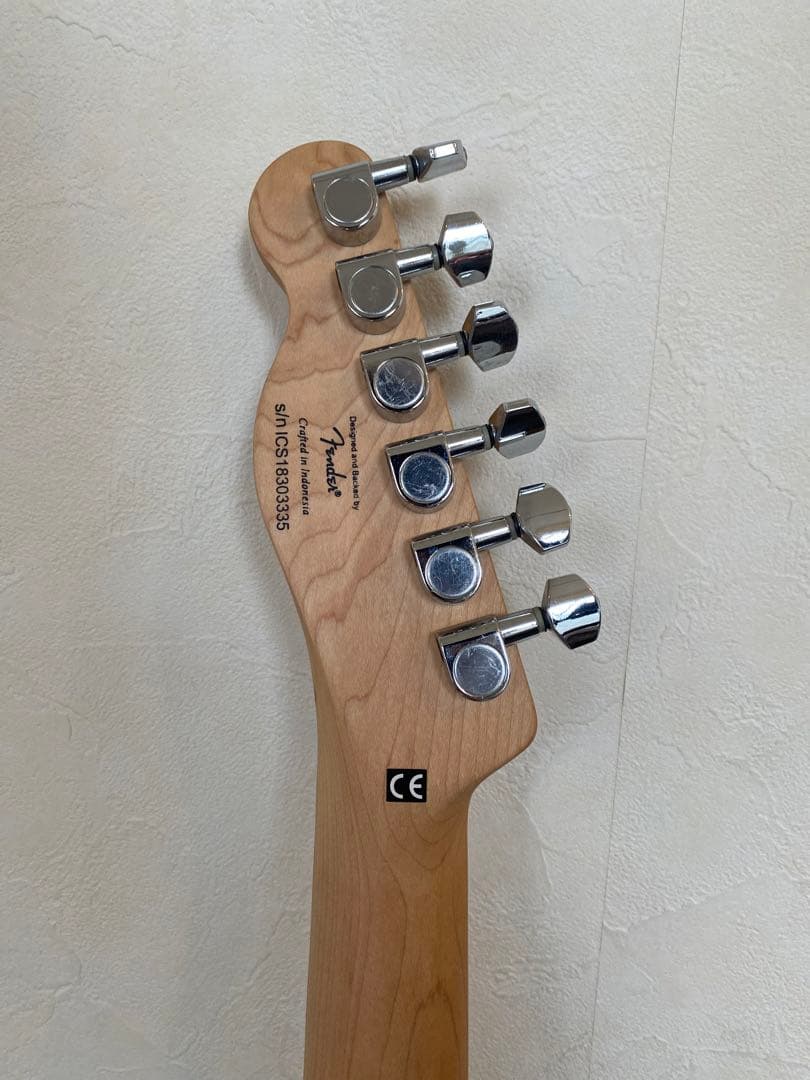 エレキギター テレキャスター スクワイヤー / フェンダー(ケース・備品付き)