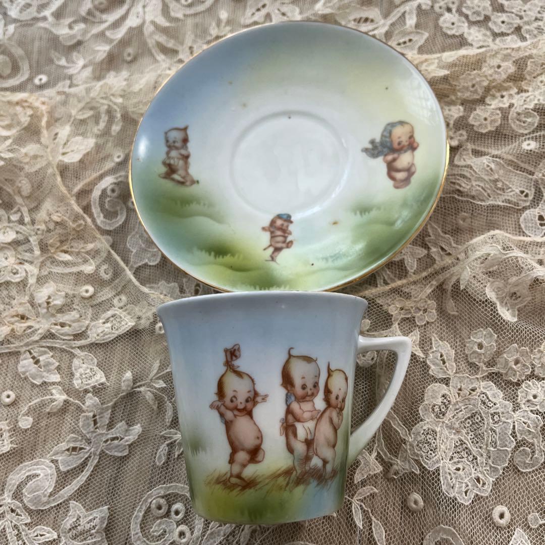 ローズオニール　キューピー　カップ&ソーサー他　食器セット　アンティーク