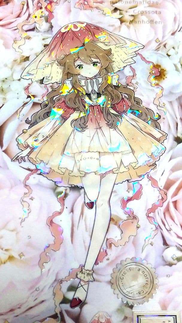 ✩のこり２✩J458＃海月姬(贝壳光)CelloM切り売り海外人物マステ女の子