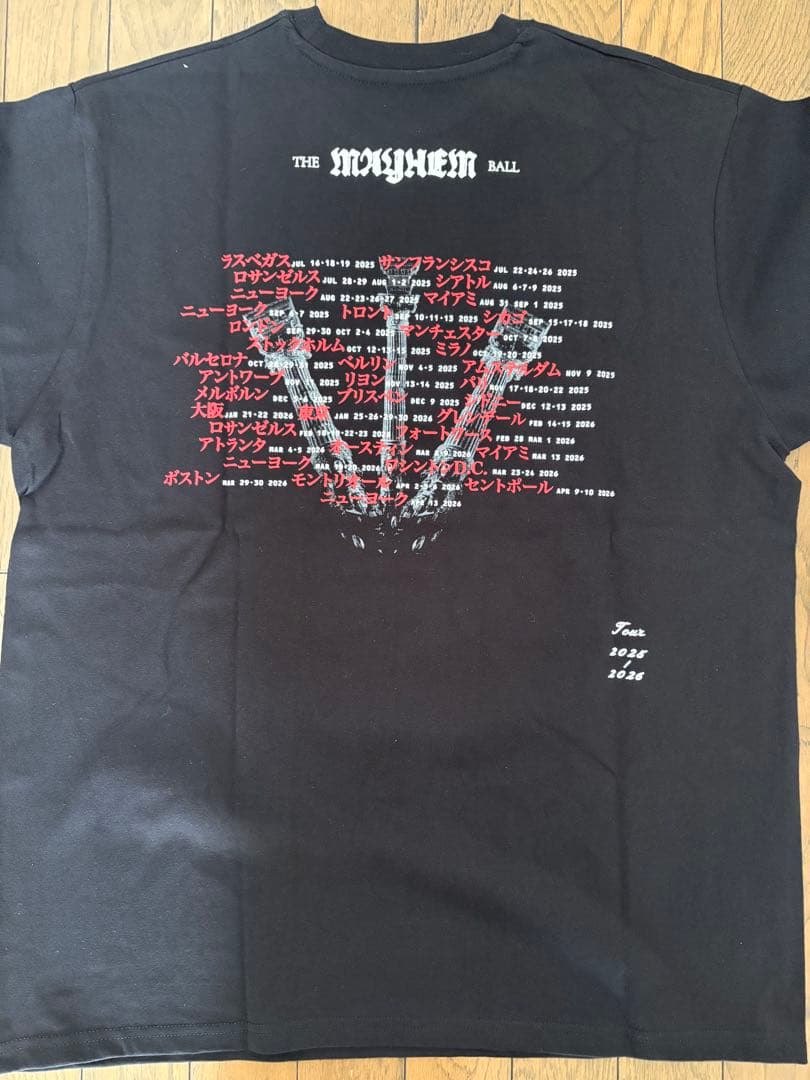 LADY GAGA レディーガガ Tシャツ 踊るか死ぬか L