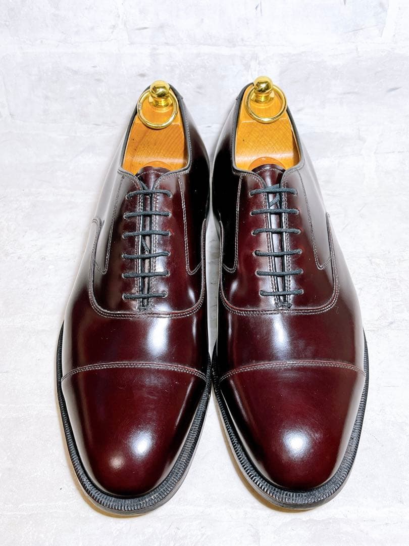 【未使用】JNHNSTON & MURPHY ストレートチップ US8.5