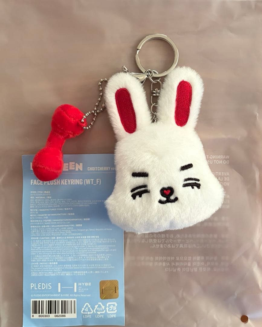 ミニティーン　チェチェリー　エスクプス　プラッシュキーリング　SEVENTEEN