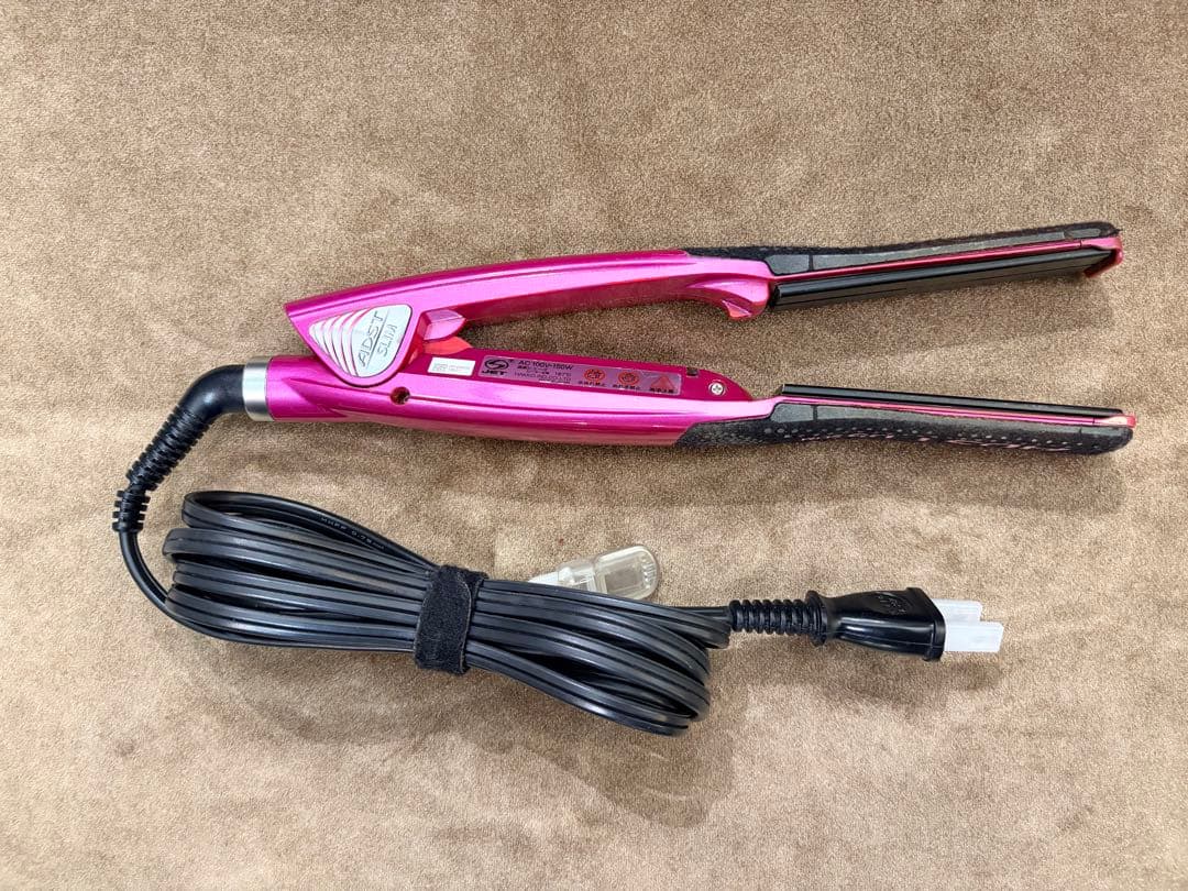 ADSTアドスト DS Slim ストレートヘアアイロン ピンク