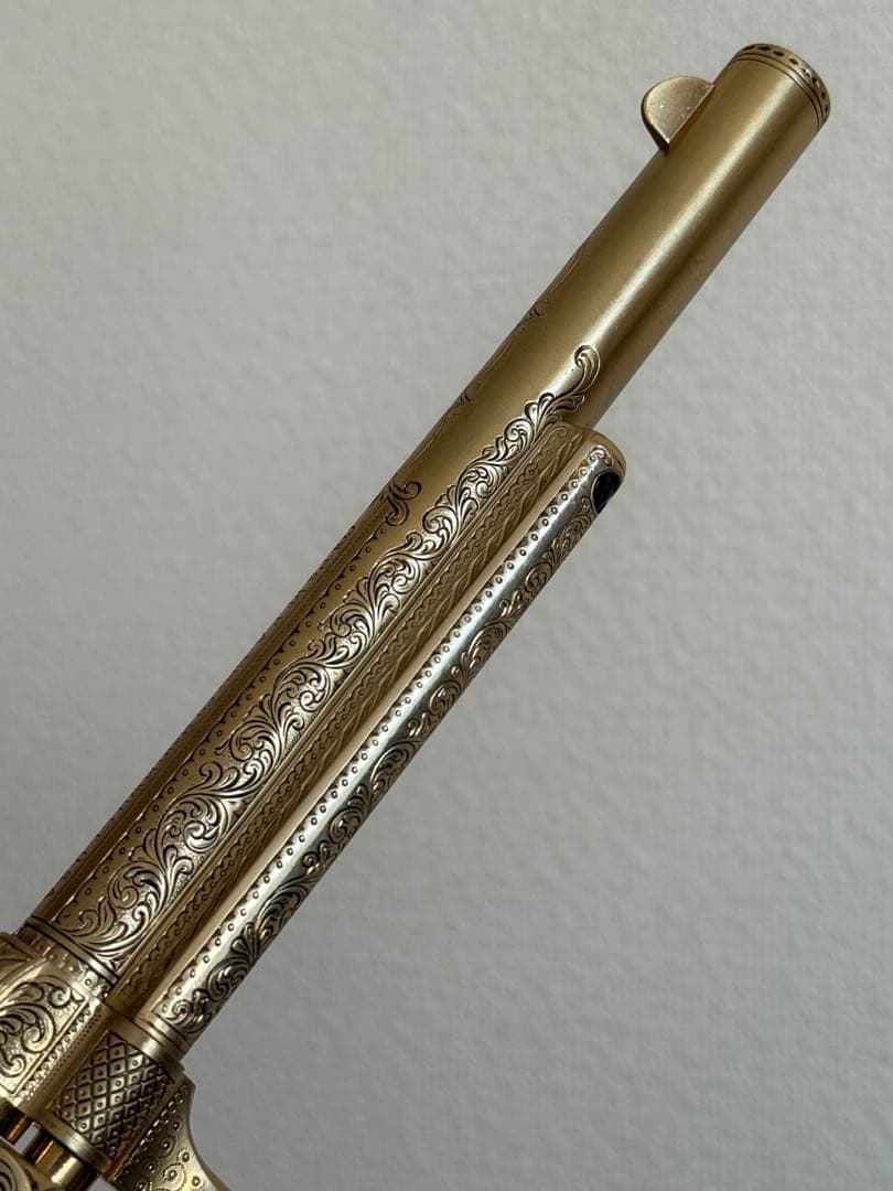 専用額縁付 マルシン コルト SAA ルーズベルト SMG 金属 モデルガン