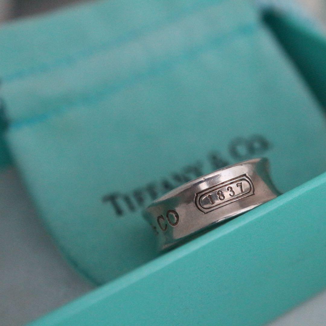 箱袋有り✨美品✨9号Tiffany1837シルバー925リングティファニー