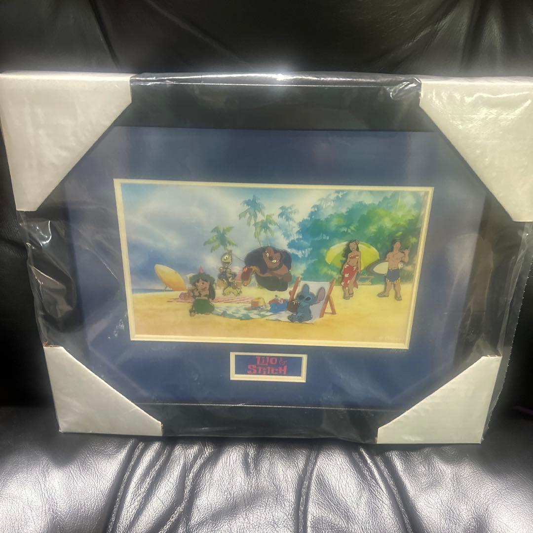 世界限定200リロ・アンド・スティッチ 額装ピンバッチ