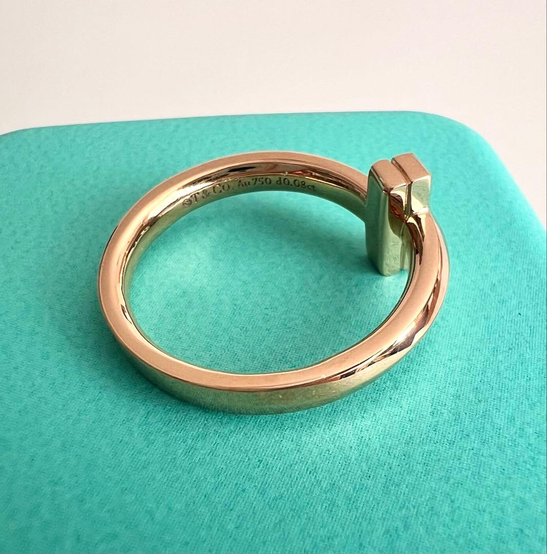 新品未使用【Tiffany】ティファニー Tワン リング ダイヤ