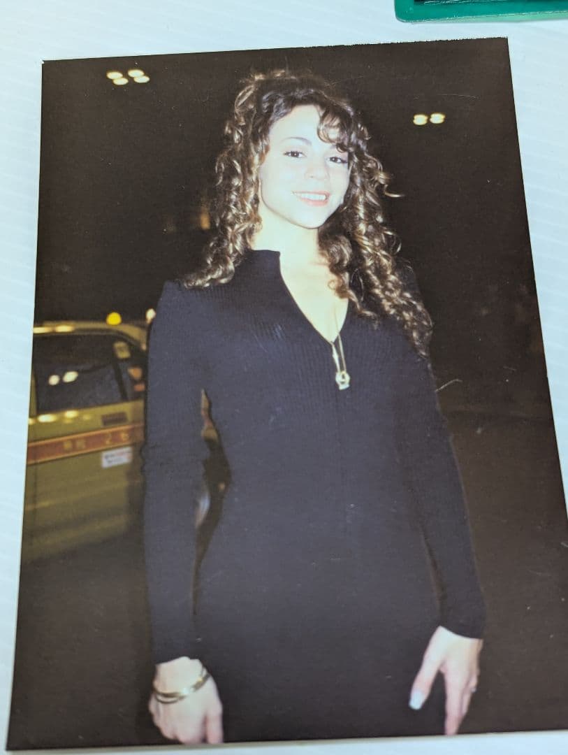 ヒ*ジ様 1996年来日公演　マライア・キャリー　サイン入りCD VIP パス