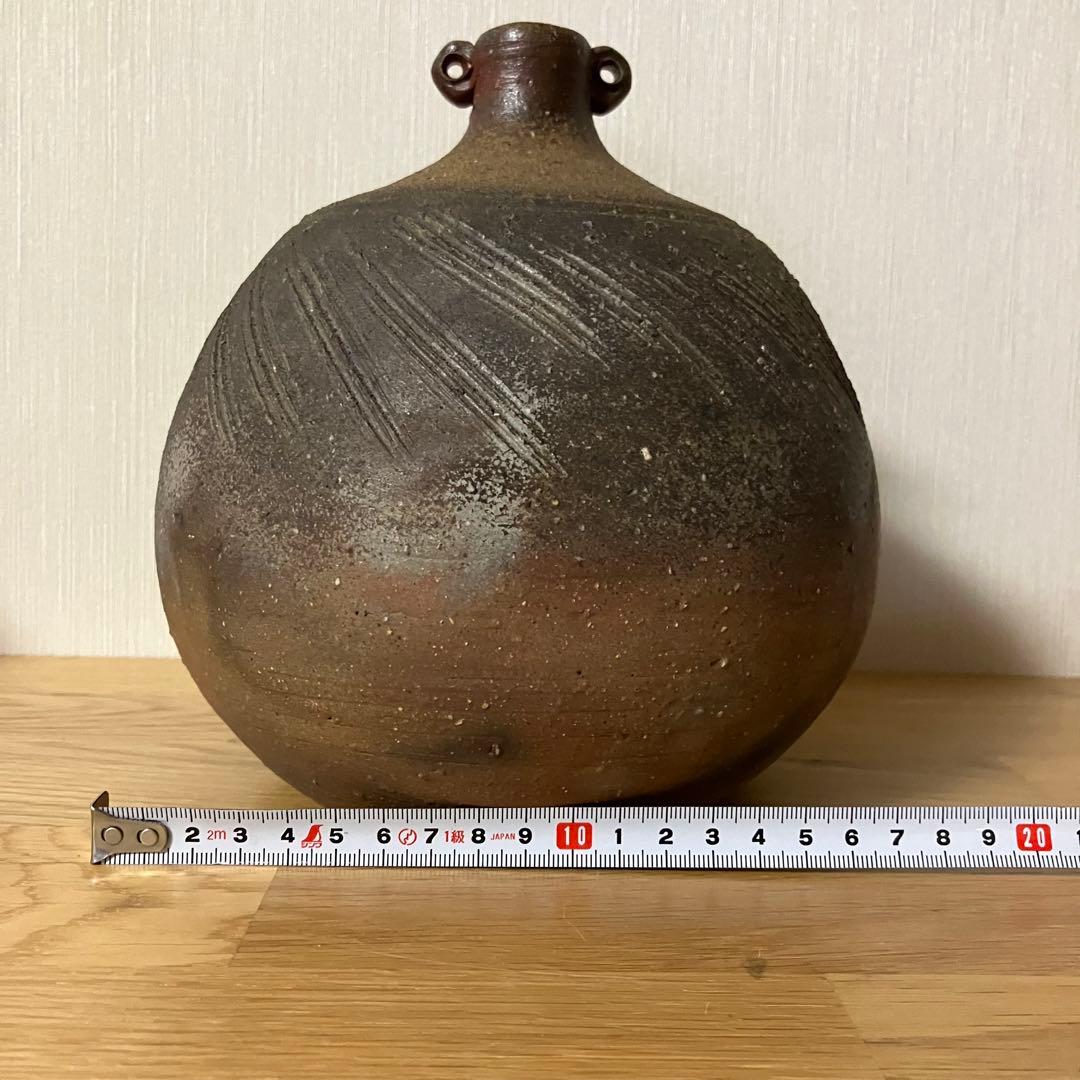 備前焼　一輪挿し　花瓶　花器