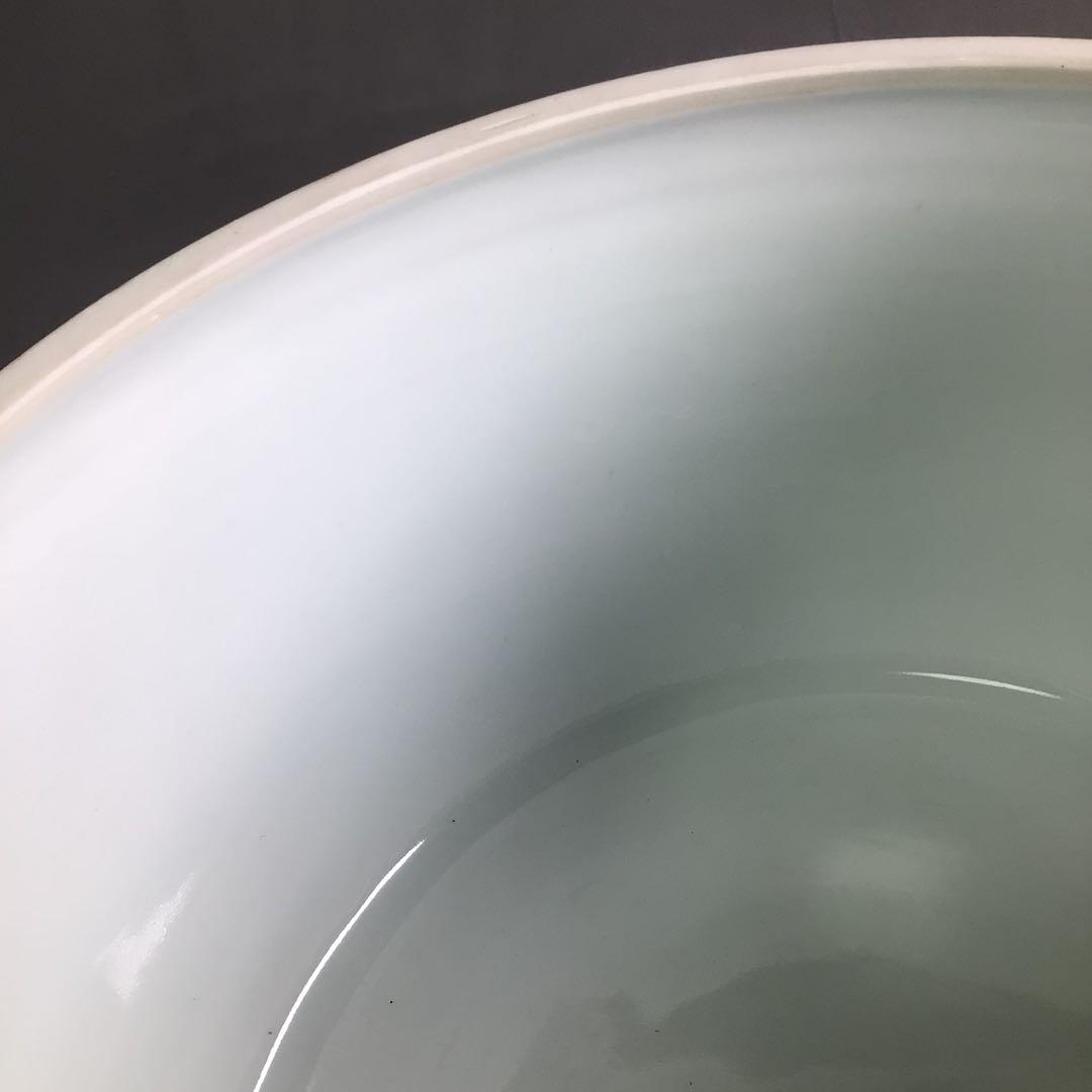 Ｒ６５３　水指　『平安　西村徳泉造』『替蓋』『金彩竹文』『平水指』　共箱　茶道具