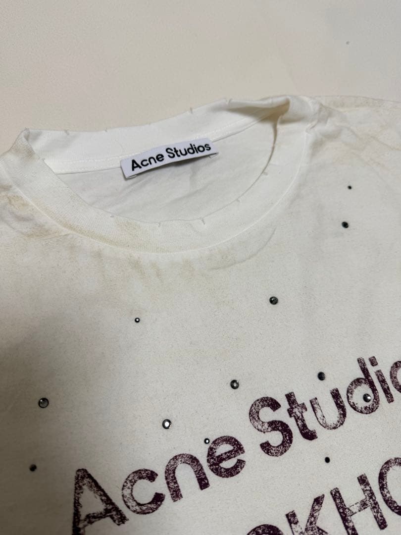 Acne Studios ストーン装飾 ロングスリーブTシャツ 1996年