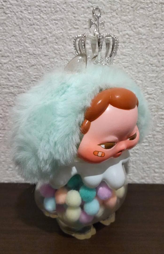 マンタベビー　ソフビ　カスタムver. (七語つきみさん 喫茶ワンダフル)