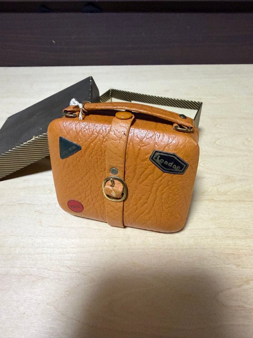 アンティーク 置き時計 Arctos ドイツ製 アラーム付き 手巻き 稼働品