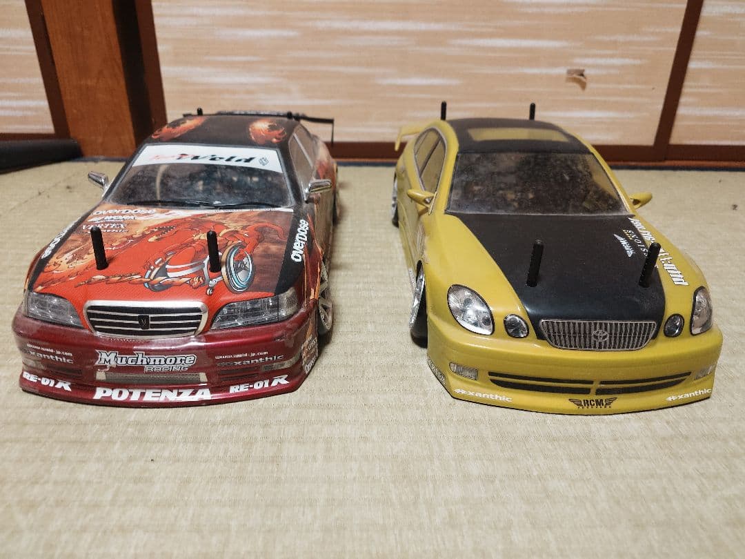 ドリフトラジコン引退品一式TAMIYA　TA05VDFフルオプション2台メカ付き