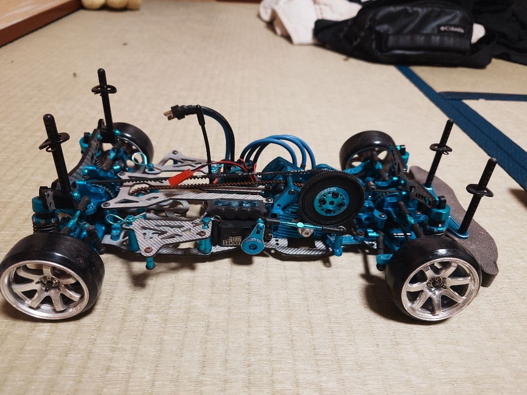 ドリフトラジコン引退品一式TAMIYA　TA05VDFフルオプション2台メカ付き