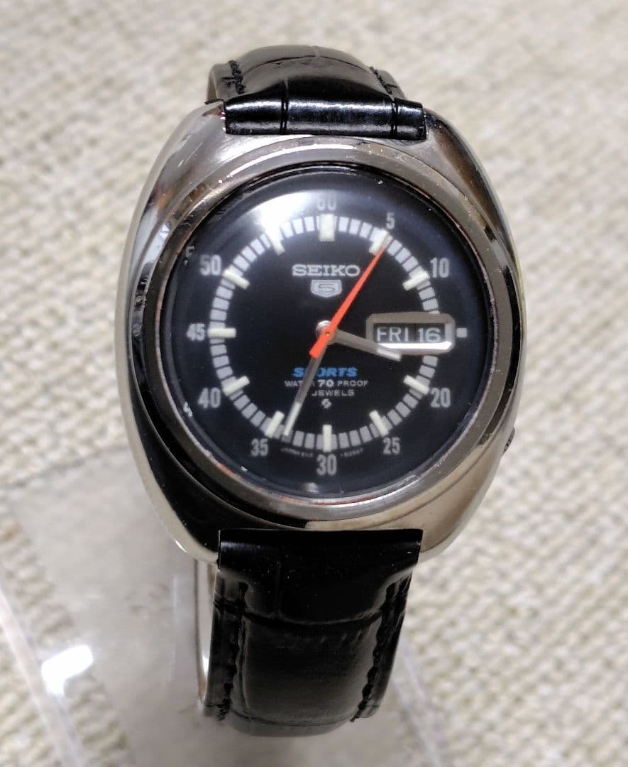 カ*ズ様 【希少】セイコー 5スポーツ 6119-8310 デイデイト オートマ