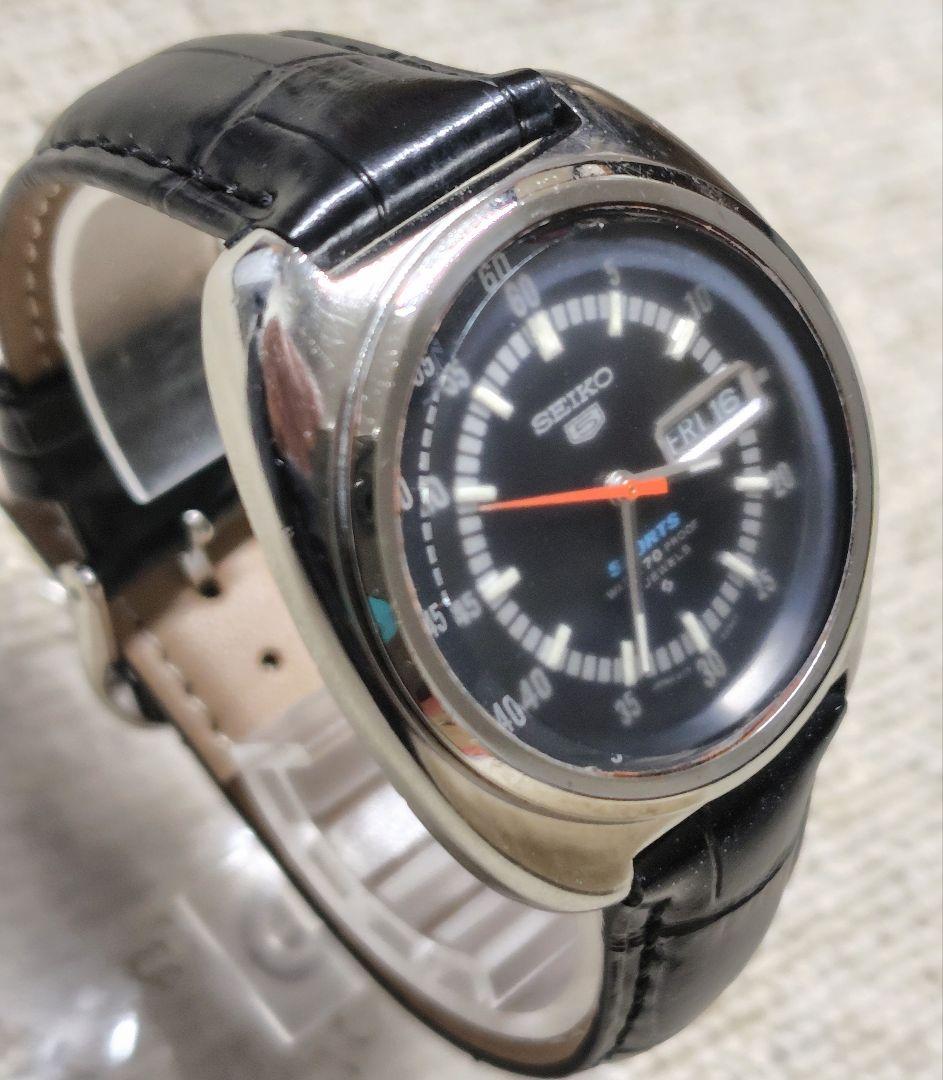 カ*ズ様 【希少】セイコー 5スポーツ 6119-8310 デイデイト オートマ