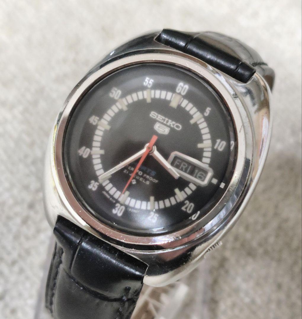 カ*ズ様 【希少】セイコー 5スポーツ 6119-8310 デイデイト オートマ