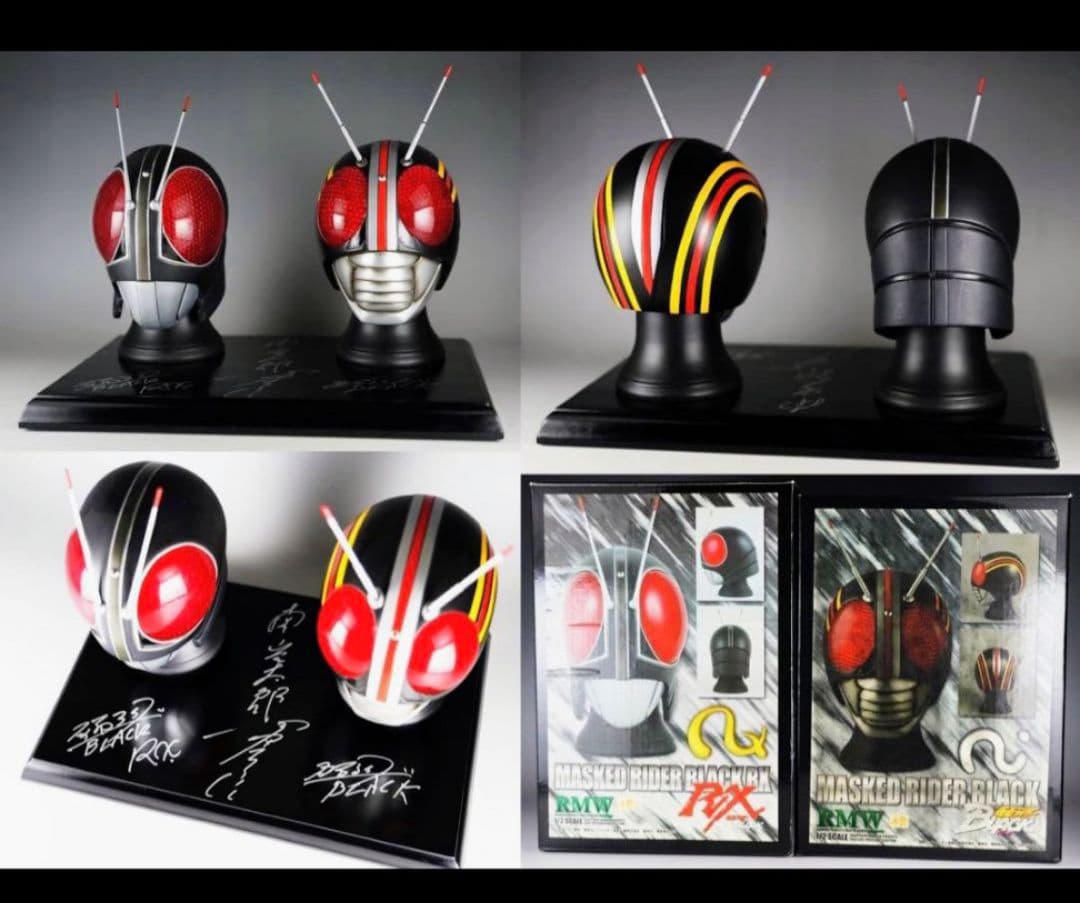 RMW 仮面ライダーRX 仮面ライダーBLACK 直筆サイン
