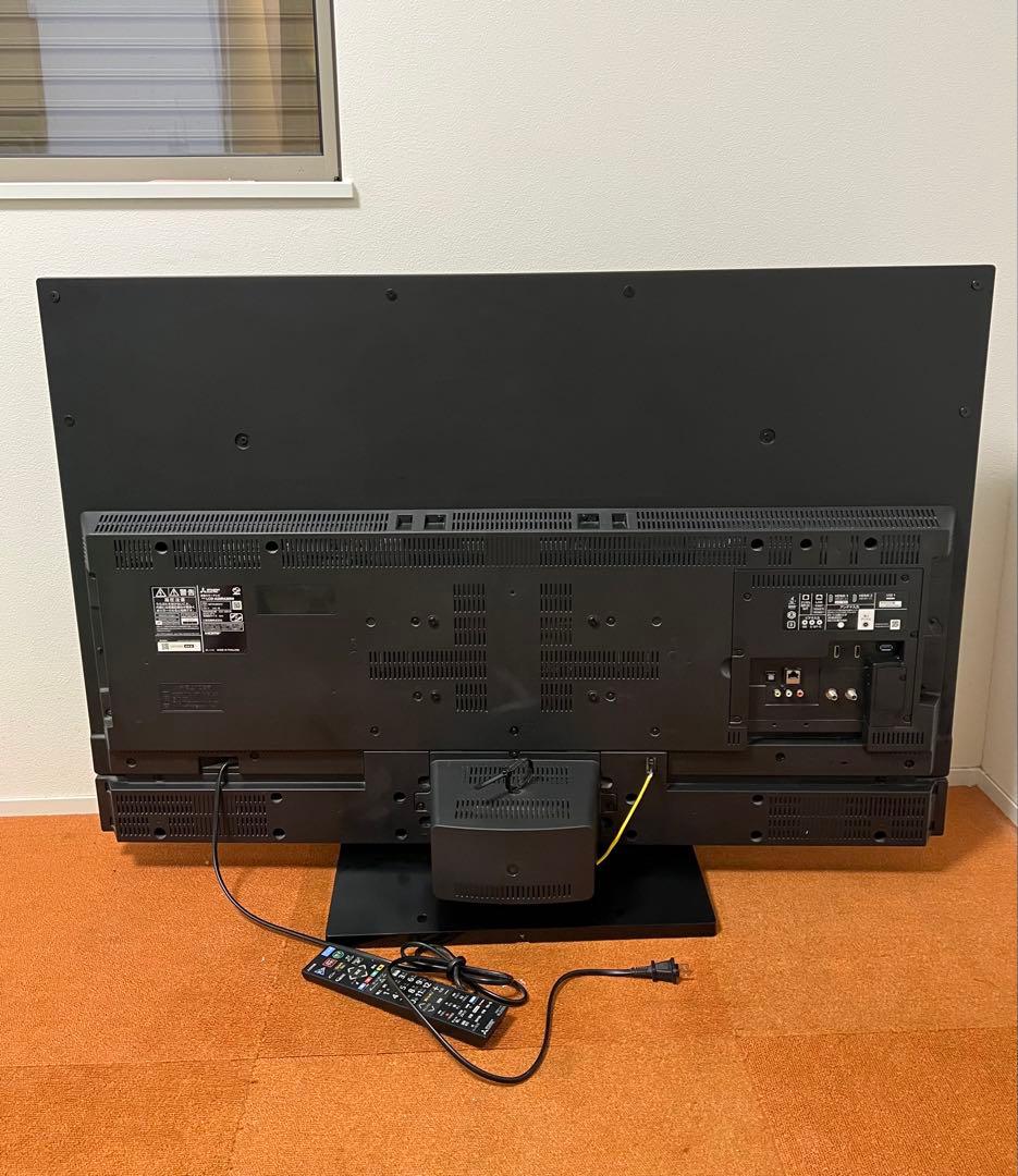 三菱 テレビ 50V型 4KブルーレイHDD2TBW録画ネット 2020年製