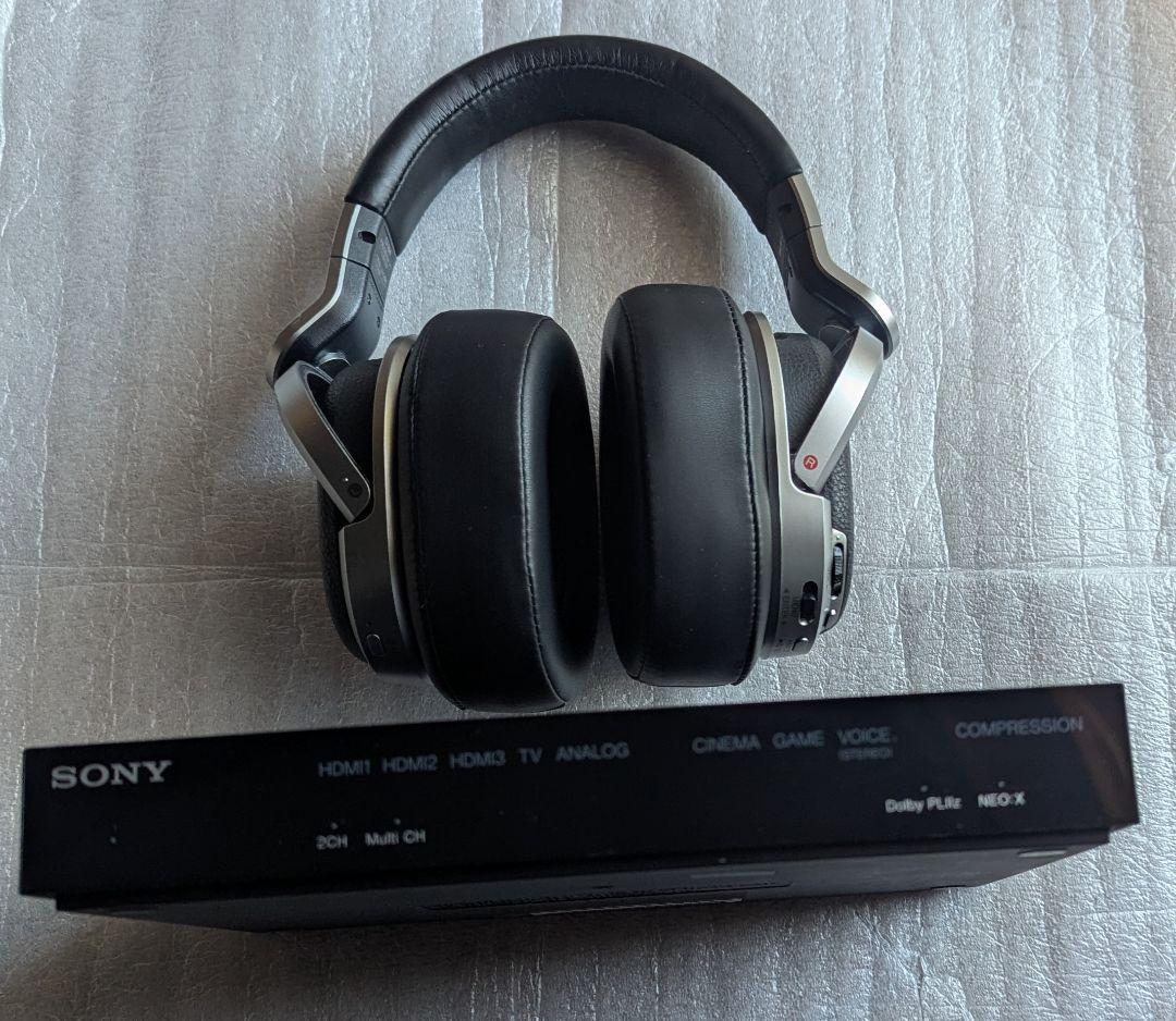 イヤーパッド・バッテリー交換済　SONY「ソニーMDR-HW700DS」動作品