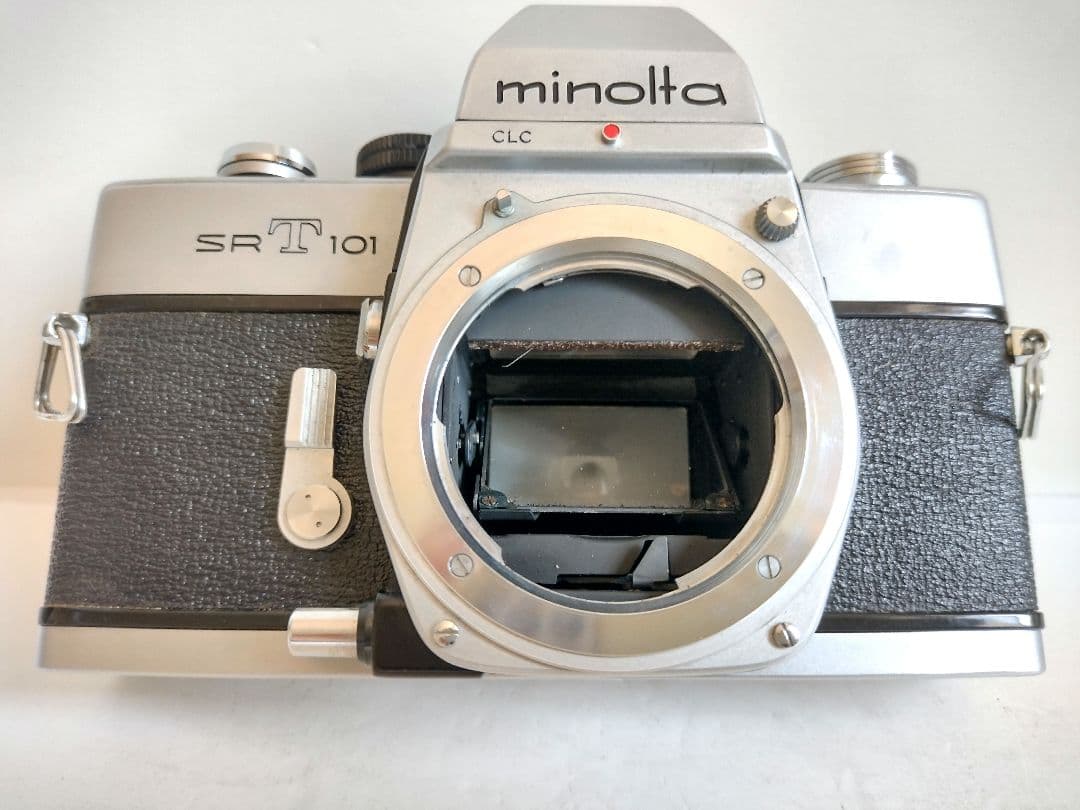 174【匿名配送】 ミノルタ SRT101 一眼レフ フィルムカメラ 露出計OK