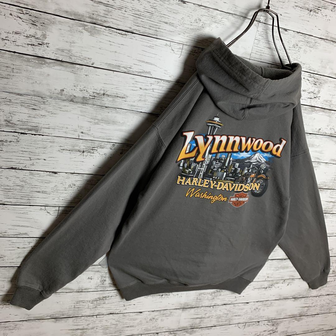 【即完モデル‼︎】ハーレーダビッドソン◎フルジップ パーカー C699