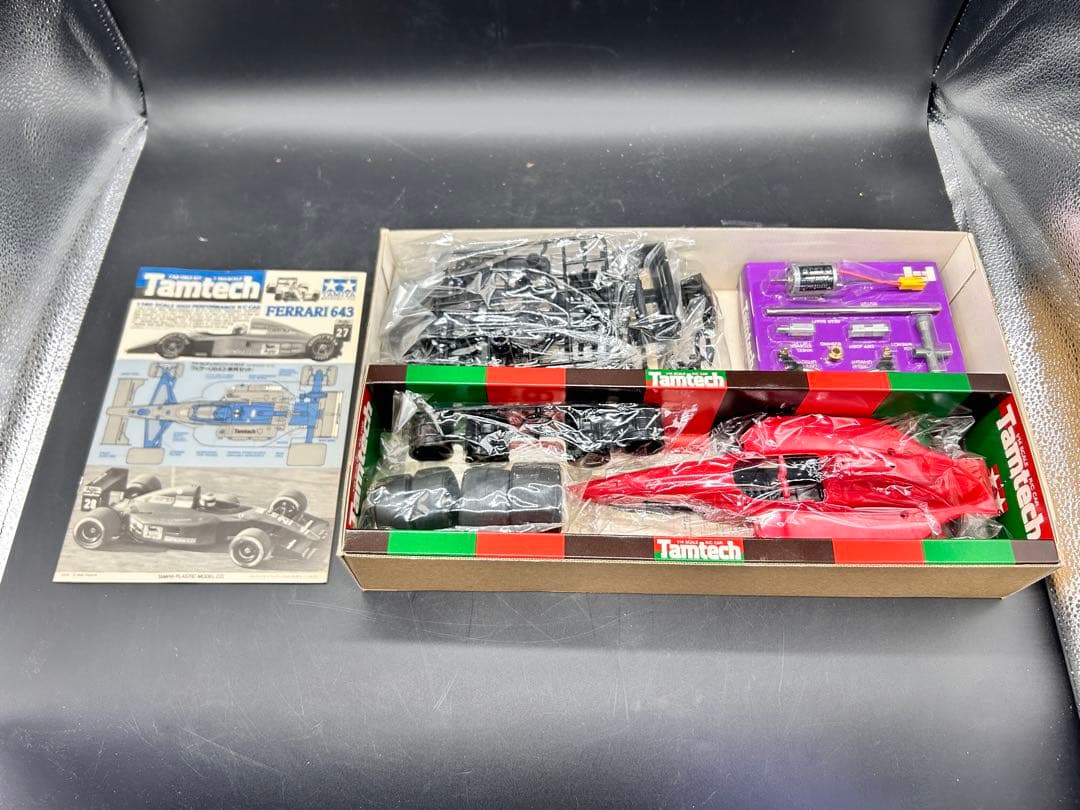 1/14 タムテックRCシリーズ No.8フェラーリ643 組み立てキット現状品
